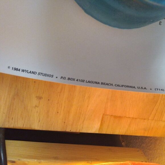 Vintage Whales Forever Wyland Studios 1984 Poster - Picture 6 of 6